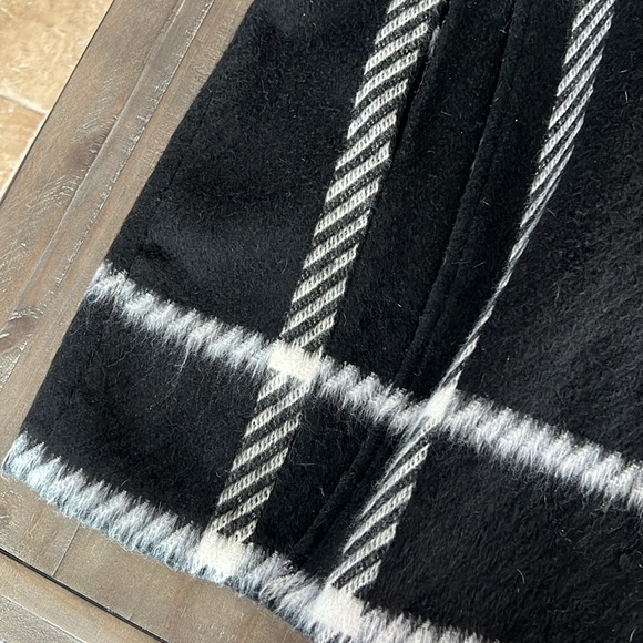 Johnston & Murphy Shawl Collar Tie Front Wool Blend Coat - Picture 11 of 12